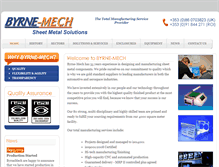 Tablet Screenshot of byrnemech.ie